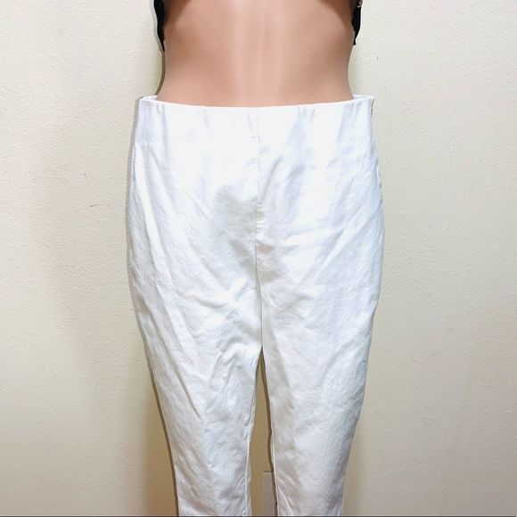 Rag & Bone White slim Fit Pants - Picture 3 of 9